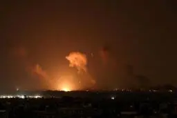 «رفح» آماج بمباران مجدد اشغالگران