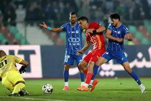 پیروزی استقلال مقابل فولاد با گل سحرخیزان