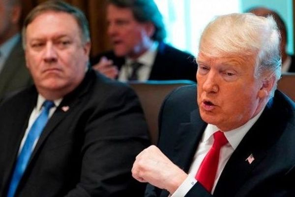  تحریم ترامپ و ۹ نفر از مقامات دولتش از سوی ایران 