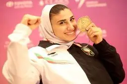 دختر تاریخ‌ساز تکواندو ایران صدرنشین رده‌بندی جهانی و پنجم رنکینگ المپیک