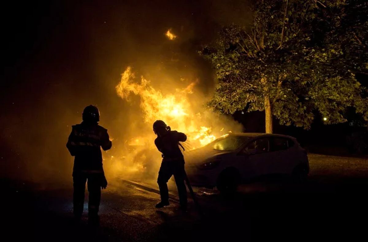 هفتمین شب ناآرام فرانسه؛ ۷۲ بازداشتی و ۱۵۹ خودروی سوخته