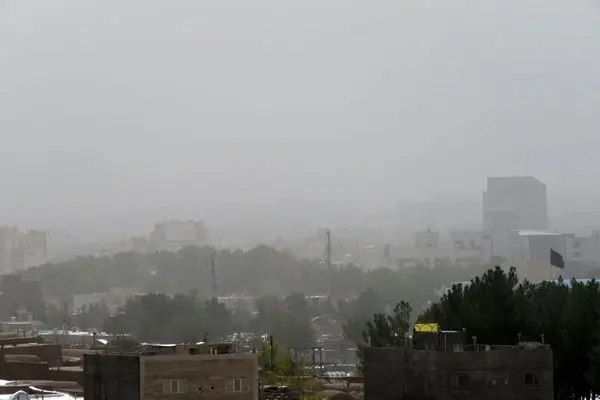 وزش باد شدید در تهران