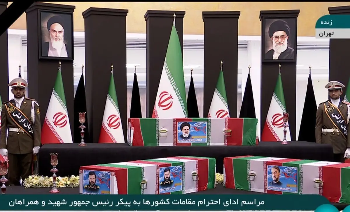  ادای احترام مقامات عالی‌رتبه کشورهای خارجی به پیکر شهدای خدمت