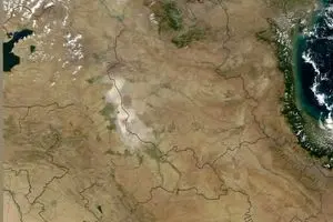 دریاچه ارومیه به طور کامل محو شد 