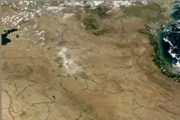 دریاچه ارومیه به طور کامل محو شد 