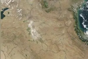 دریاچه ارومیه به طور کامل محو شد 