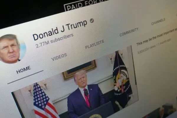 یوتیوب تعلیق ترامپ را تمدید کرد
