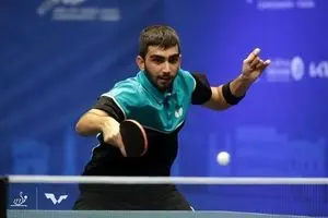 درخشش نوید شمس در مسابقات تنیس روی میز بین‌المللی عمان
