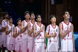 شکست تیم بسکتبال نوجوانان ایران برابر نیوزیلند در کاپ آسیا ۲۰۲۵ / حذف از سهمیه جام جهانی