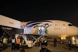بارگیری محموله واکسن کوبایی ایرانی به مقصد ایران