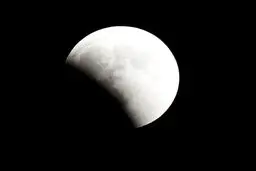 وقوع ماه گرفتگی جزئی در روز چهارشنبه