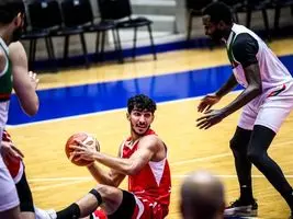  پیروزی قاطع بسکتبال ایران مقابل عراق در دیدار برگشت انتخابی جام جهانی ۲۰۲۷