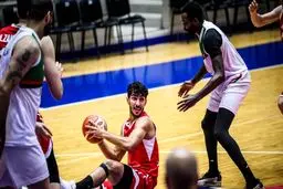  پیروزی قاطع بسکتبال ایران مقابل عراق در دیدار برگشت انتخابی جام جهانی ۲۰۲۷