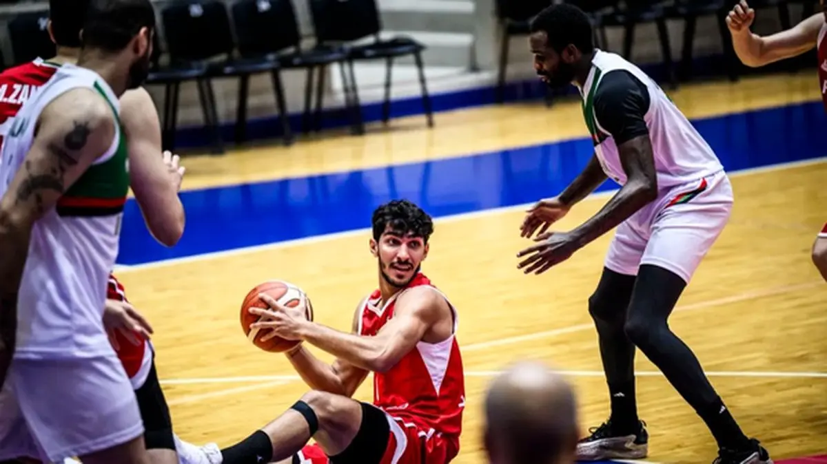  پیروزی قاطع بسکتبال ایران مقابل عراق در دیدار برگشت انتخابی جام جهانی ۲۰۲۷