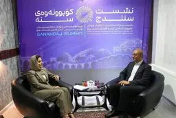 دیدار استاندار کرمانشاه با استاندار حلبچه عراق