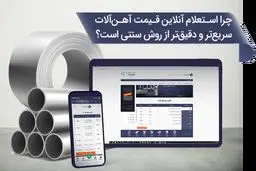 چرا استعلام آنلاین قیمت آهن‌آلات سریع‌تر و دقیق‌تر از روش سنتی است؟