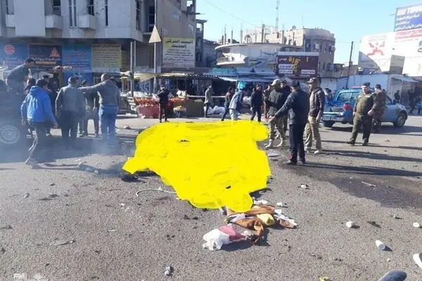  بیش از ۱۰۰ کشته و زخمی در دو انفجار تروریستی در بغداد 