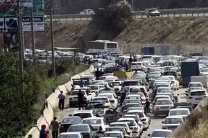 آخرین وضعیت ترافیک جاده‌های شمالی؛ ترافیک نیمه‌سنگین در چالوس، هراز و ورودی‌های تهران