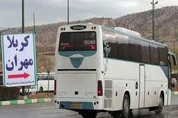 استقرار ۱۰۰ اتوبوس در مرز مهران برای انتقال زائران