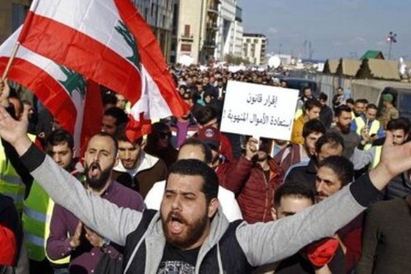 
آغاز مجدد اعتراضات خیابانی در لبنان
