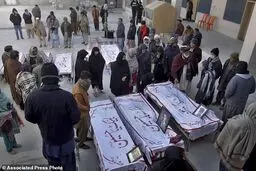 
حضور رهبر شیعیان افغانستان در پاکستان
