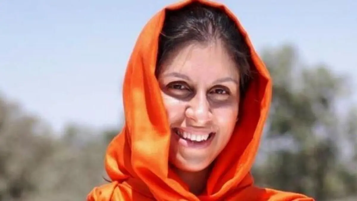  نازنین زاغری آزاد شد 