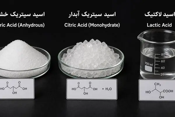 مواد شیمیایی پرکاربرد در صنایع غذایی، دارویی و بهداشتی؛ معرفی ۳ ماده اولیه مهم