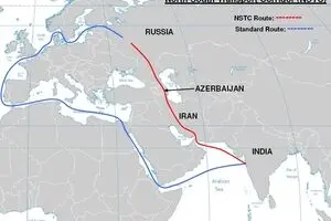 عبور اولین محموله شمال-جنوب از خاک ایران