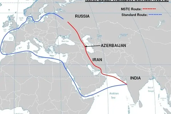 عبور اولین محموله شمال-جنوب از خاک ایران