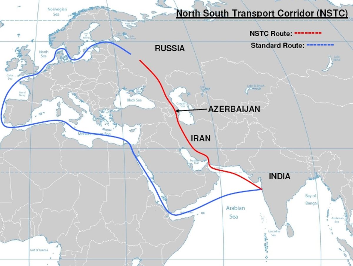 عبور اولین محموله شمال-جنوب از خاک ایران