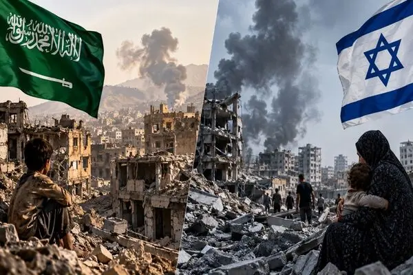 کارشناس مسائل یمن: رفتار عربستان در یمن همان رفتار اسرائیل در فلسطین است