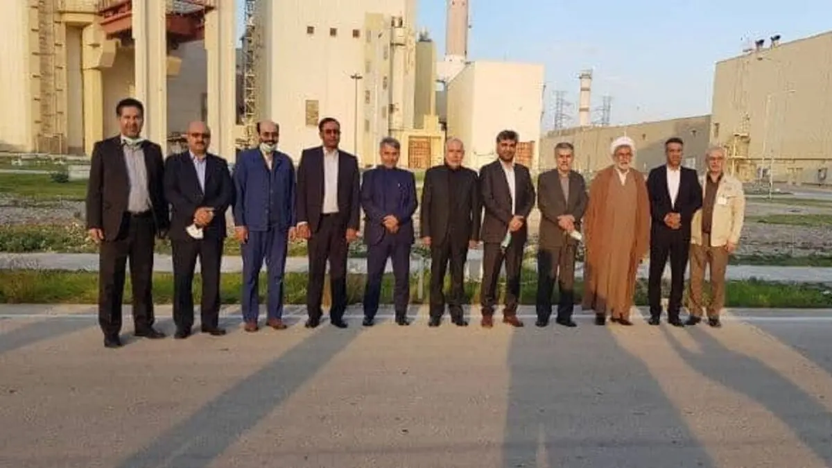 بازدید اعضای کمیسیون انرژی مجلس از نیروگاه اتمی بوشهر
