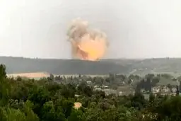 انفجار در مرکز نظامی رژیم صهیونیستی