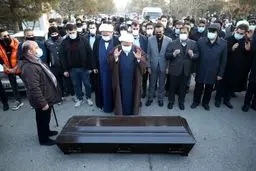 علی انصاریان به خاک سپرده شد 