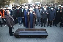 علی انصاریان به خاک سپرده شد 