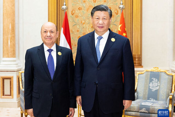 دیدار رئیس جمهور چین با مخالفان یمنی