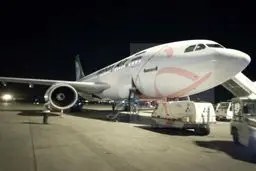 فیلم: تخلیه دومین محموله واکسن روسی کرونا در فرودگاه امام‌خمینی
