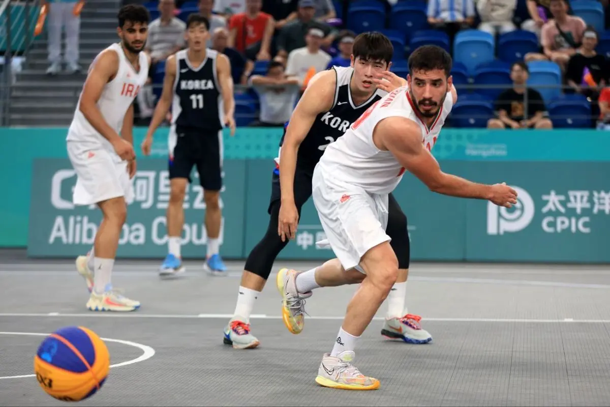 پخش زنده نیمه‌نهایی بسکتبال سه به سه ایران و بحرین از شبکه ورزش