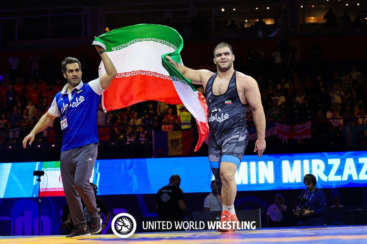 آذربایجان قهرمان و ایران نایب قهرمان کشتی فرنگی جهان