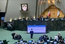 تحصن نادران در صحن علنی مجلس