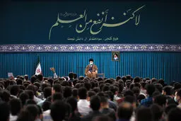 دیدار رمضانی تشکل‌های دانشجویی با رهبرانقلاب