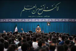 دیدار رمضانی تشکل‌های دانشجویی با رهبرانقلاب
