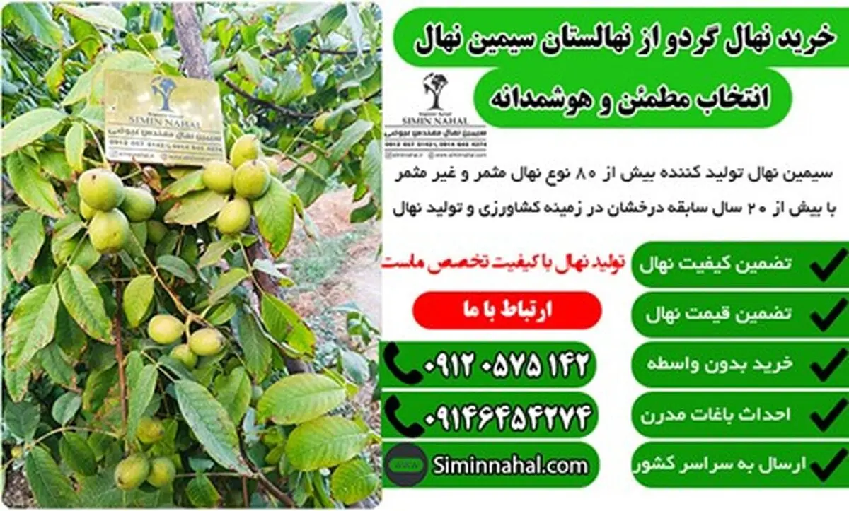 نهال گردو، سرمایه گذاری تضمین شده