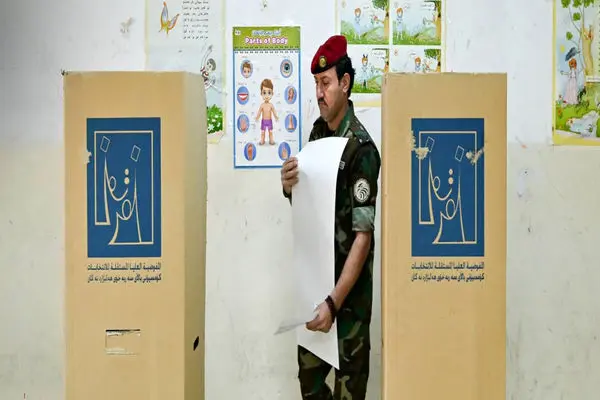 شروع پرشور انتخابات عراق؛ نیروهای امنیتی رکورد مشارکت را شکستند