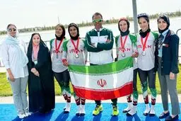 نقره روئینگ چهارنفره آسیا به ایران رسید