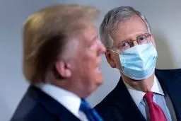 اعلام جنگ دونالد ترامپ علیه رهبر جمهوری‌خواهان سنا
