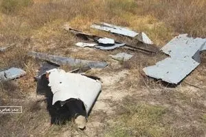 ساقط کردن پهپاد صهیونیستی بر فراز هرمزگان