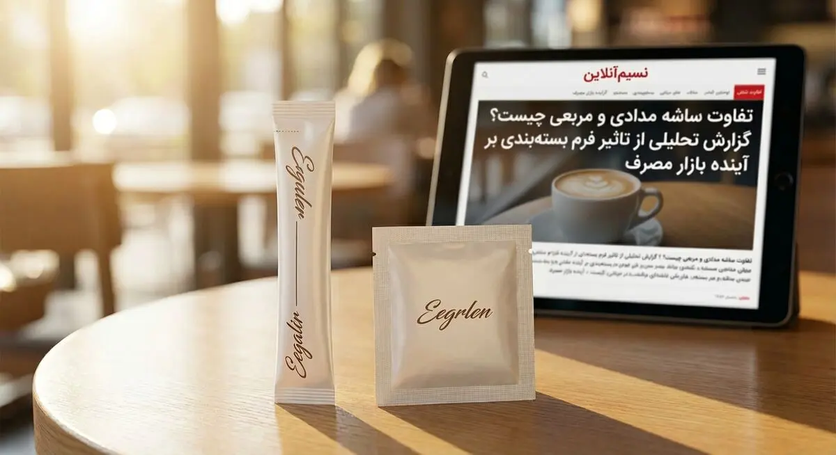 تفاوت ساشه مدادی و مربعی چیست؟ گزارش تحلیلی از تاثیر فرم بسته‌بندی بر آینده بازار مصرف