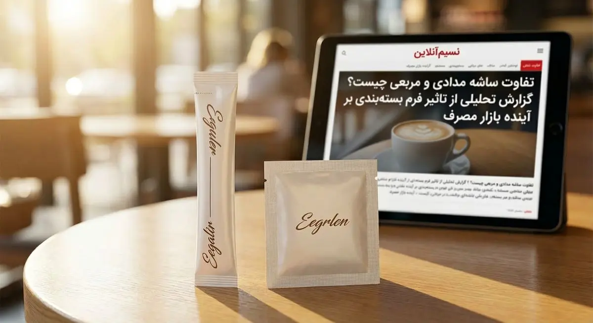 تفاوت ساشه مدادی و مربعی چیست؟ گزارش تحلیلی از تاثیر فرم بسته‌بندی بر آینده بازار مصرف