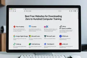معرفی بهترین سایت‌های دانلود رایگان آموزش کامپیوتر صفر تا صد 
